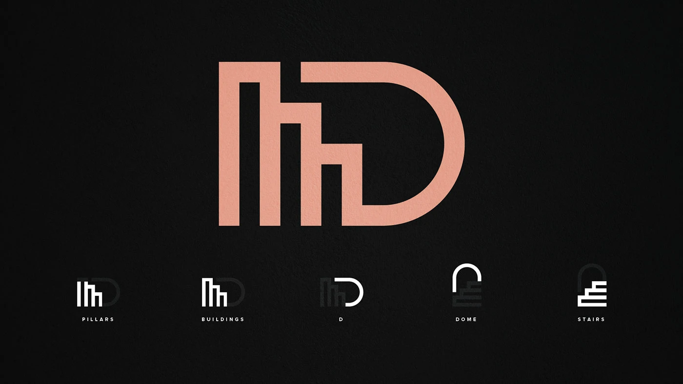 Dharmi brand identity hero artwork