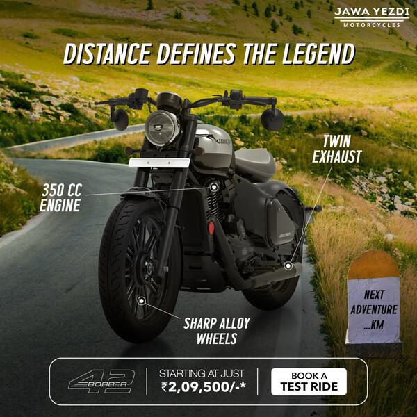 Jawa Bobber — Brand Visuals