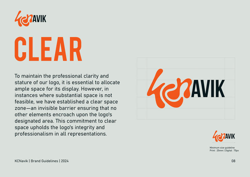 KCNavik brand identity detail 10