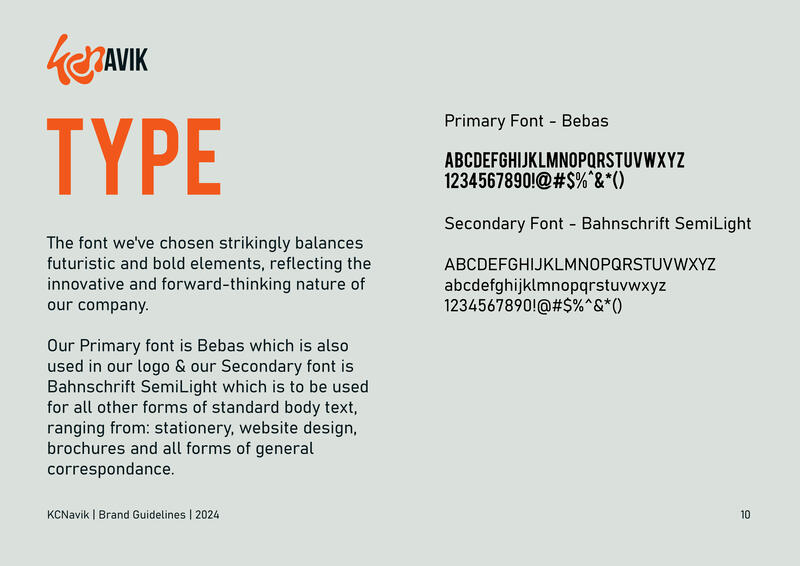 KCNavik brand identity detail 12