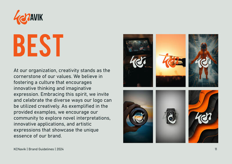 KCNavik brand identity detail 14
