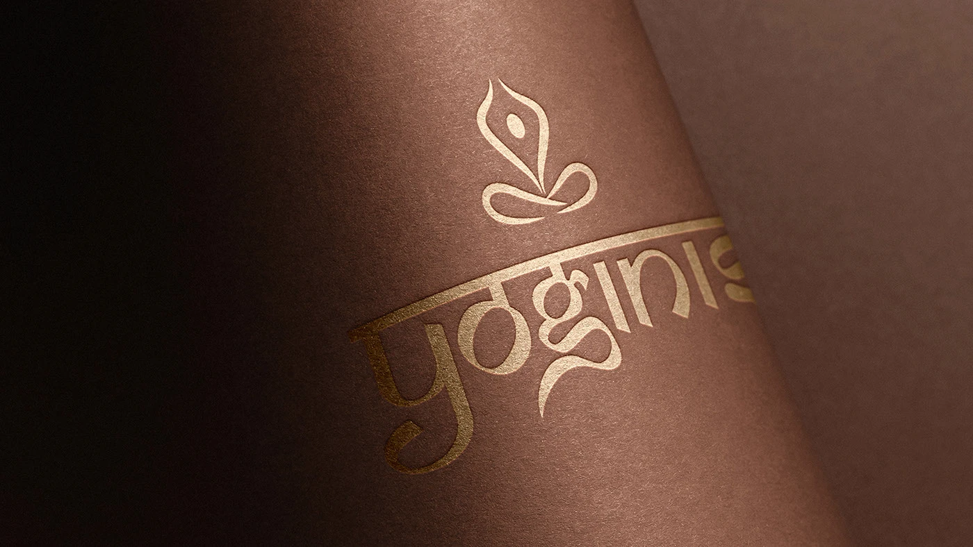 Yoginis brand identity detail 6